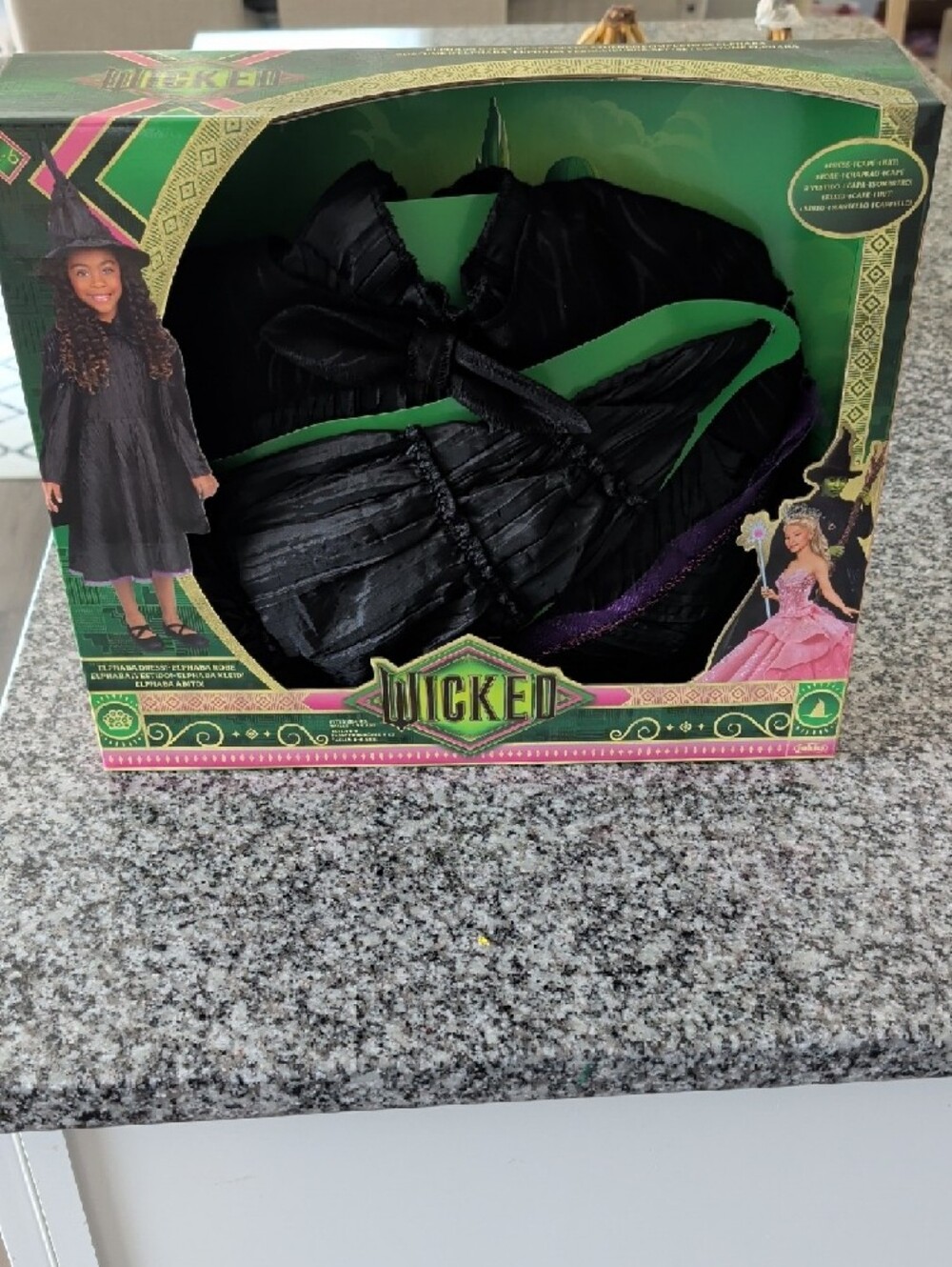 Wicked Black Witch Costume for Kids - Black -